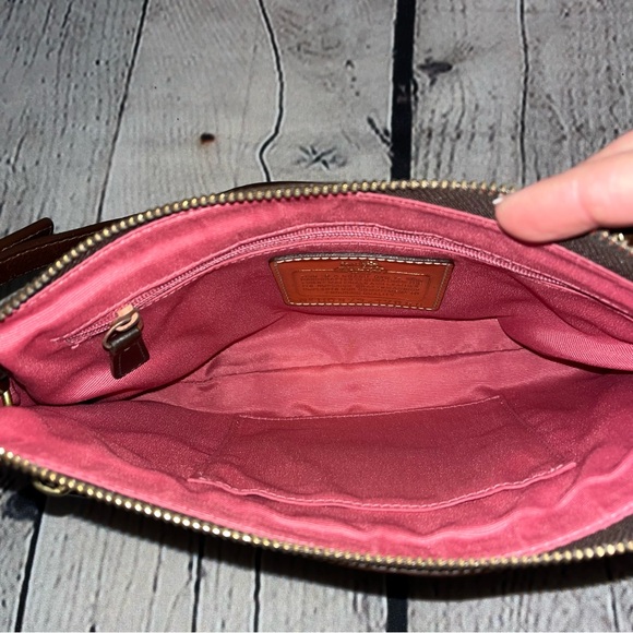 Vintage Y2K Coach Madison Op Art Signature Small Hobo Shoulder Bag - Picture 10 of 17